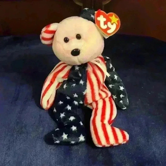 1999 Ty Beanie Baby Spangle - Picture 1 of 6